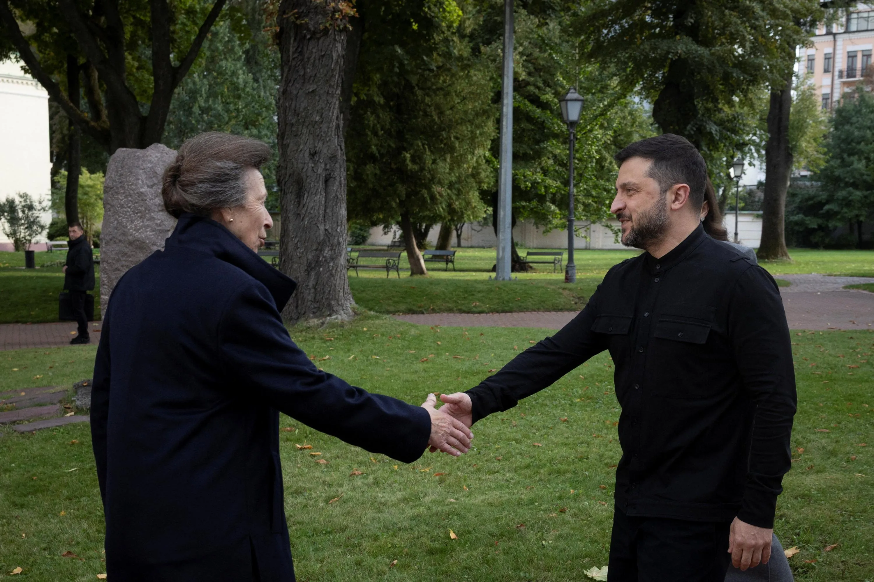 Принцеса Анна та Володимир Зеленський 