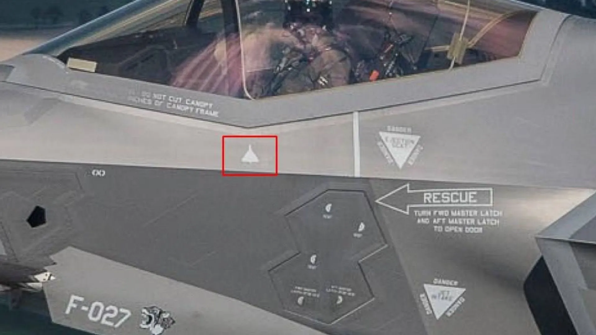 F-35 сбил российский дрон