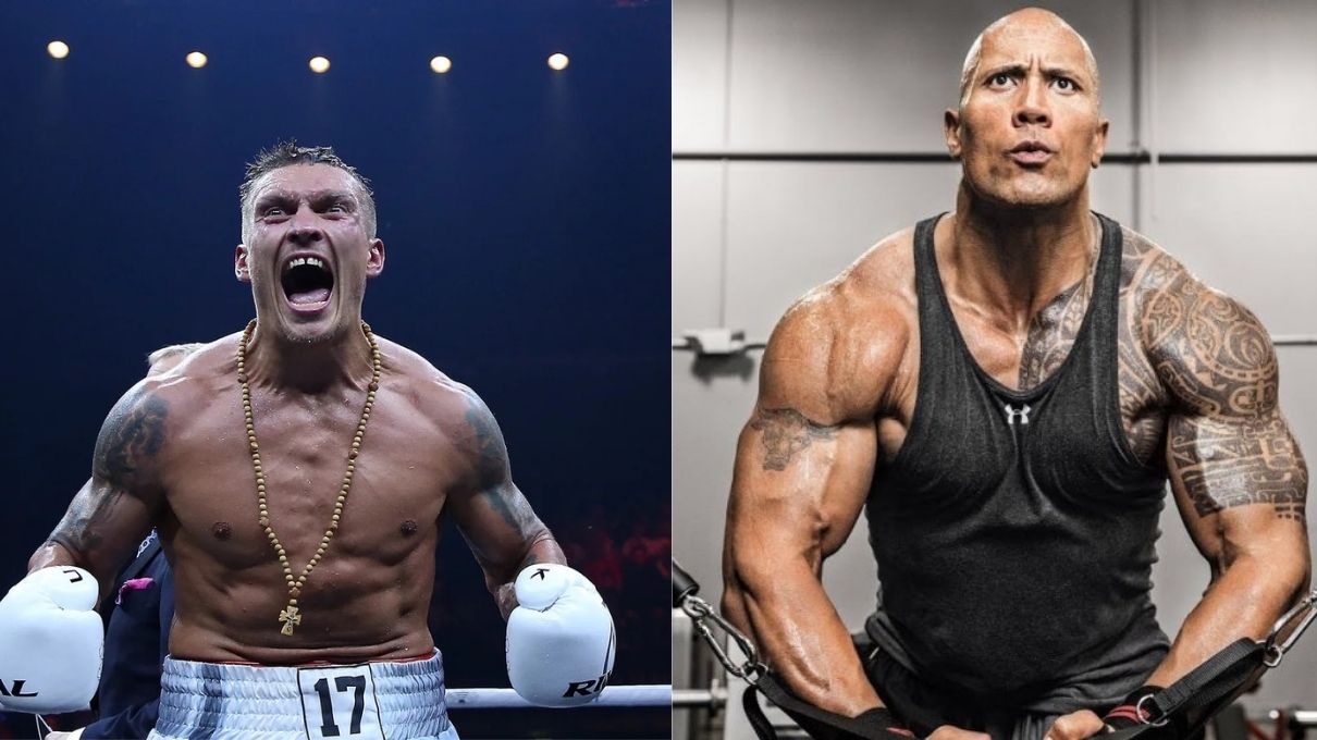 Любимые блюда Усика и Двкейна Джонсона