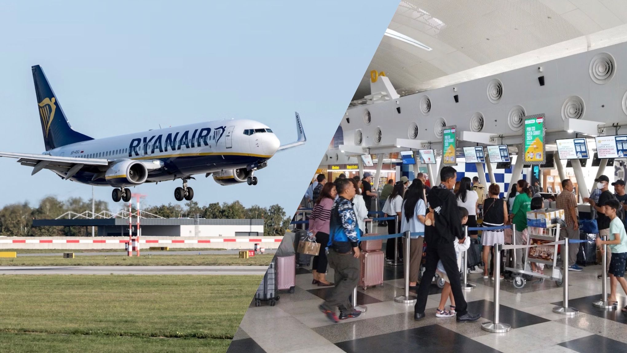 Ryanair попередив про загрозу скасування сотень рейсів Ryanair попередив про загрозу скасування сотень рейсів