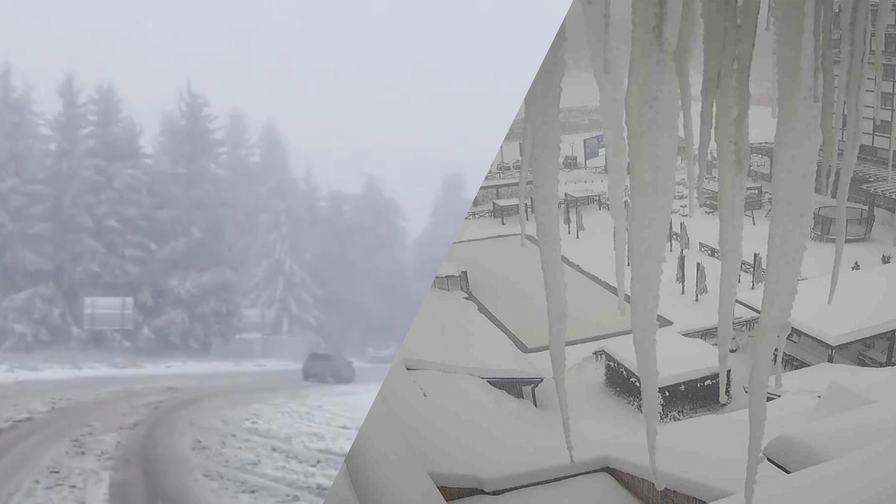 Зима вдарила по Балканах