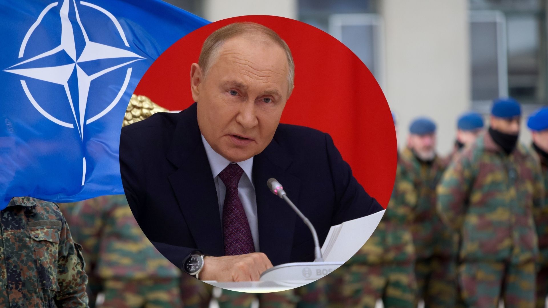 Путин усиливает агрессию против стран НАТО Путин усиливает агрессию против стран НАТО