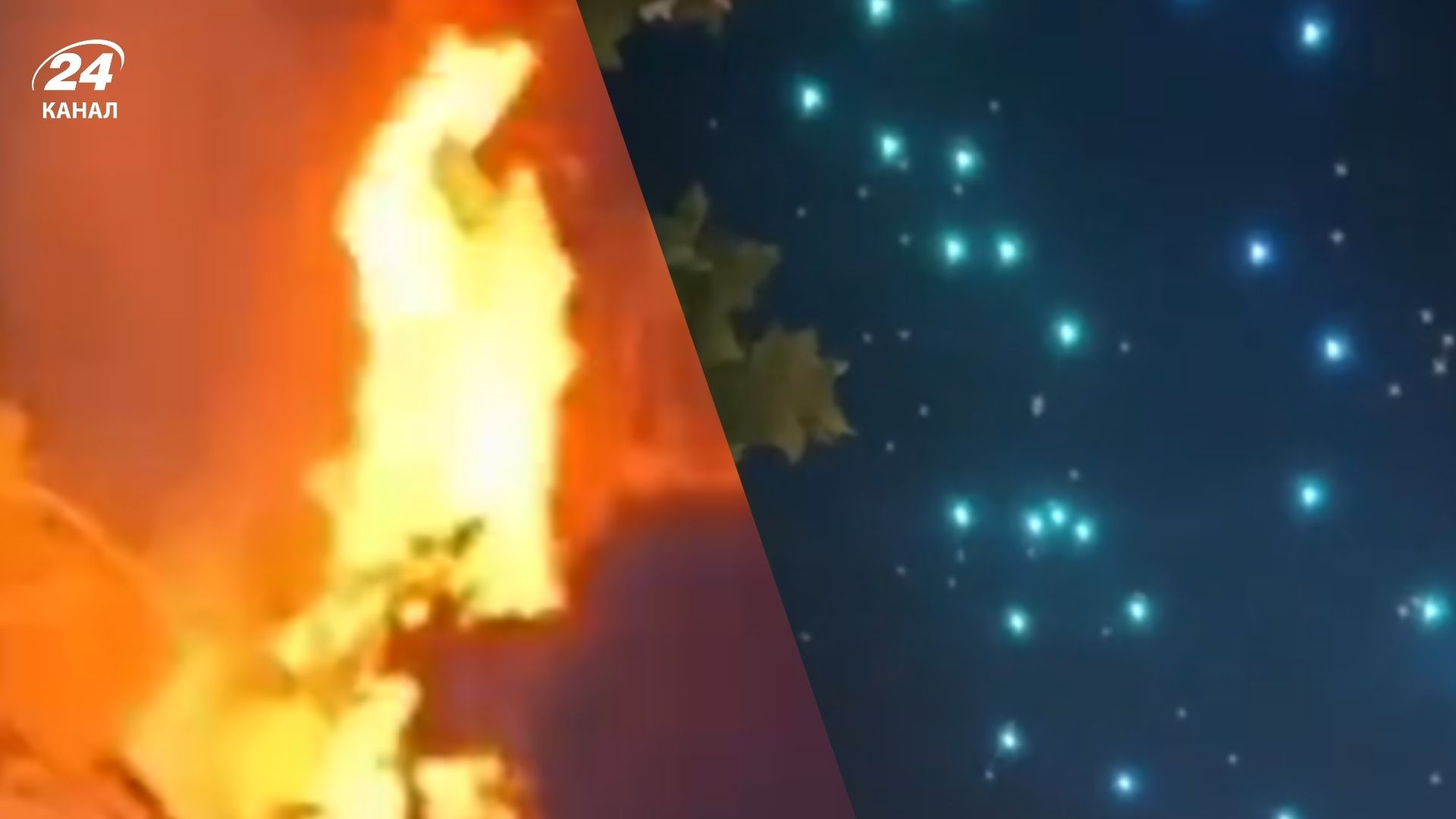 Чрезвычайное происшествие во время шоу дронов в Китае Чрезвычайное происшествие во время шоу дронов в Китае