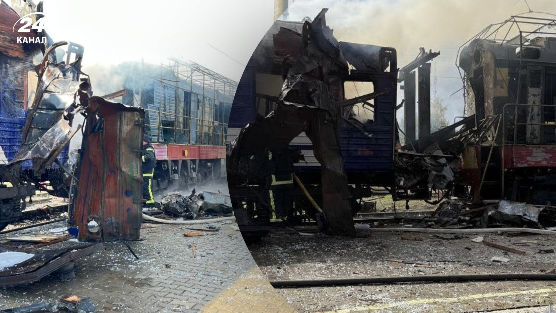Удар по вокзалу в Шостці 4 жовтня 2025 - у вагоні загинув чоловік - новини України - 24 Канал