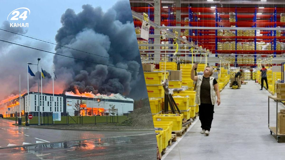 Индустриальный парк Sparrow горит во Львове