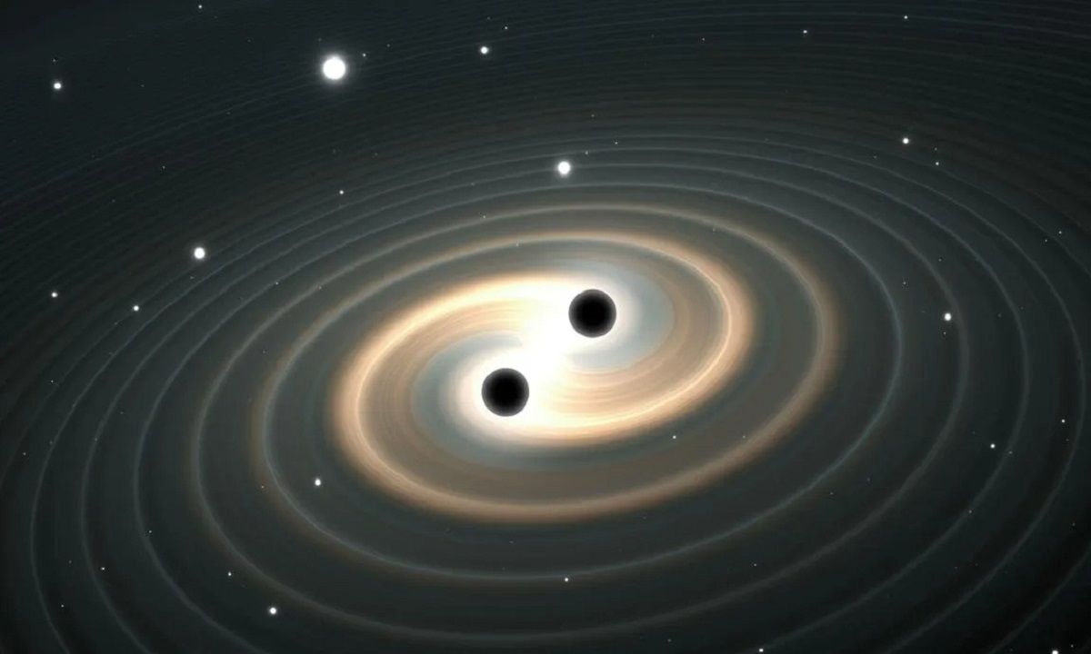 Гравітаційні хвилі від злиття двох чорних дір тепер можна буде помітити в лабораторії Гравітаційні хвилі від злиття двох чорних дір тепер можна буде помітити в лабораторії