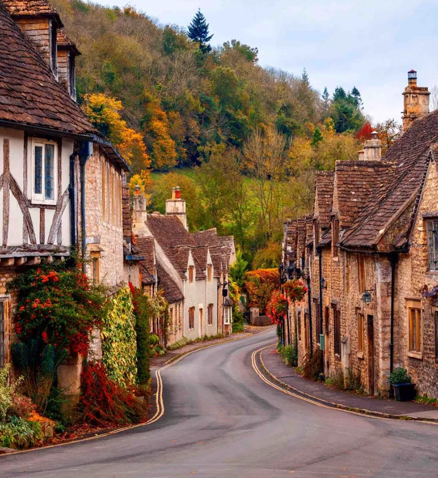 Этот поселок Англии будто из прошлого