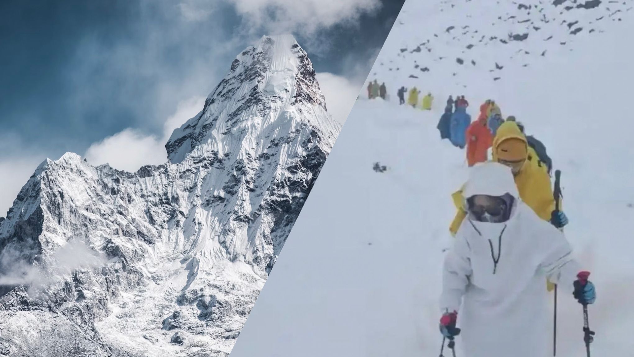 Зі схилів Евересту евакуюють туристів Зі схилів Евересту евакуюють туристів