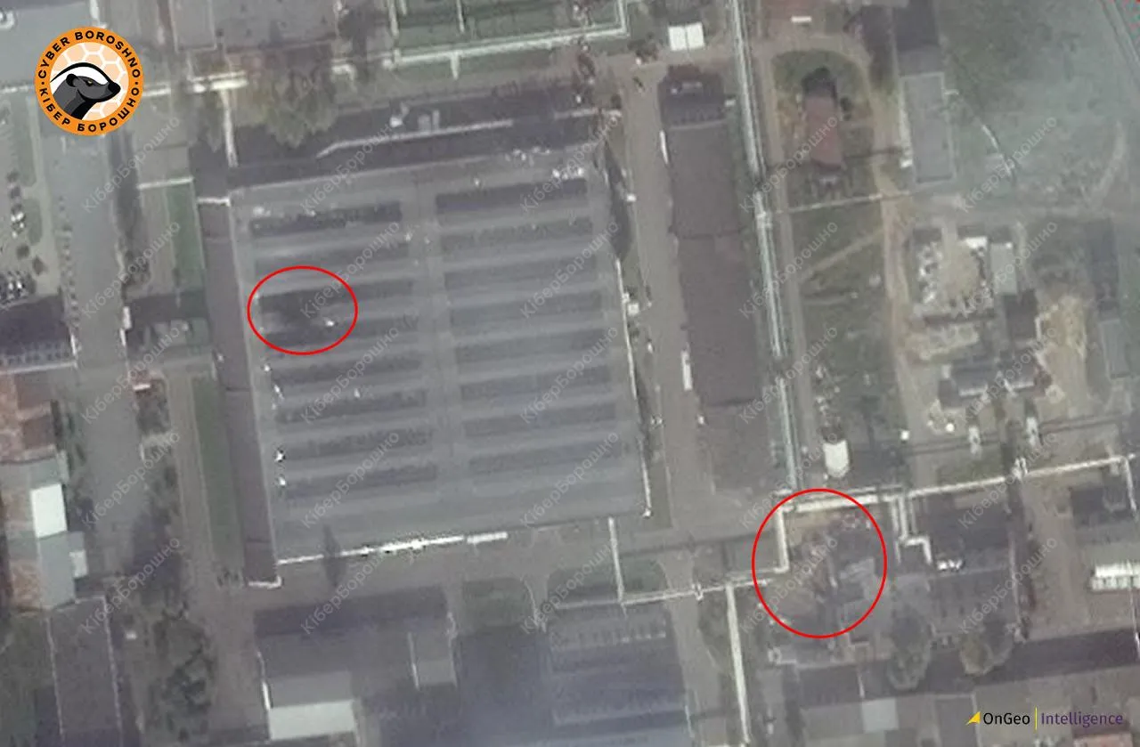 Последствия ракетного удара 