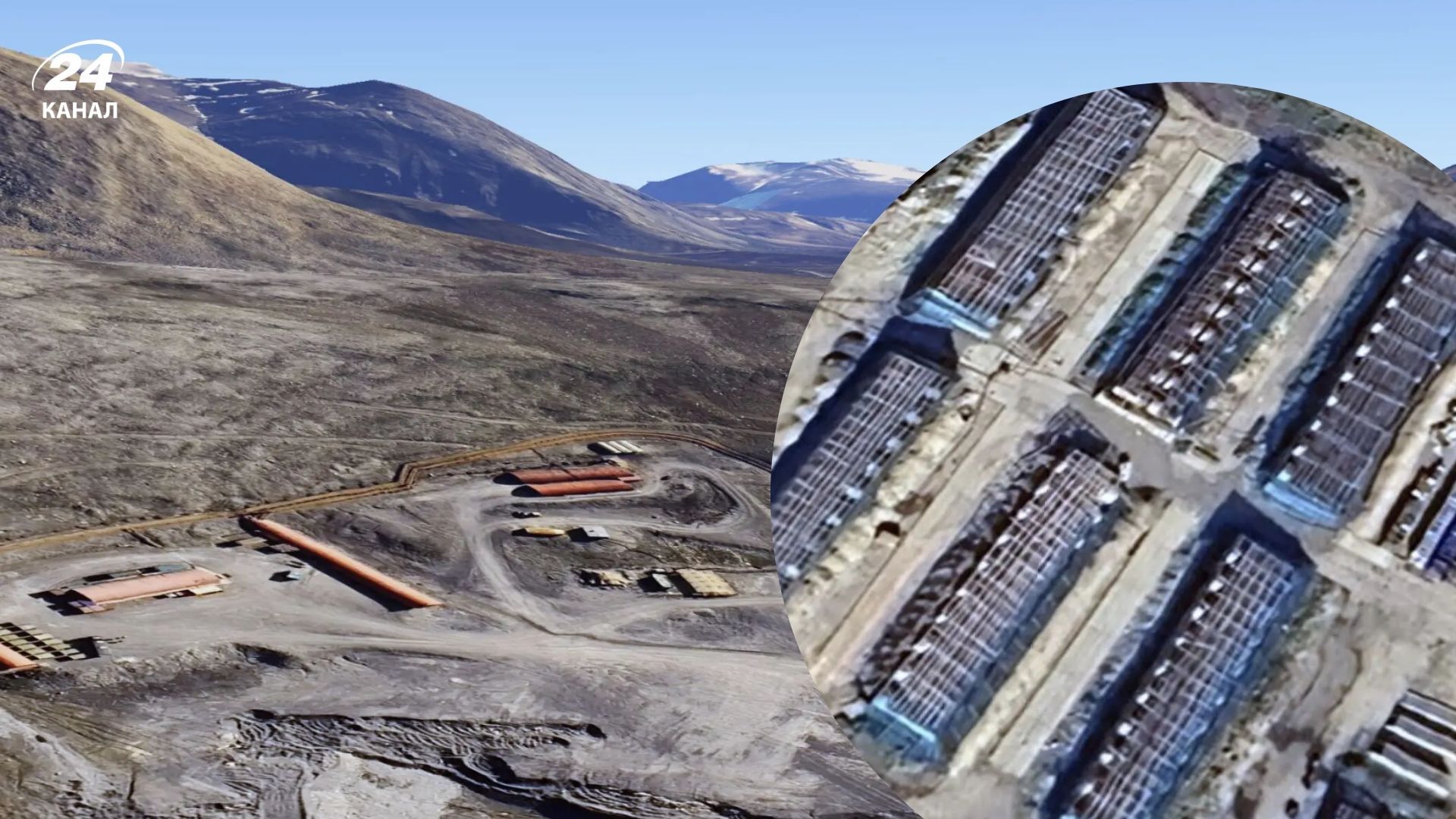 Росія маскує від БпЛА віддалений ядерний полігон Росія маскує від БпЛА віддалений ядерний полігон