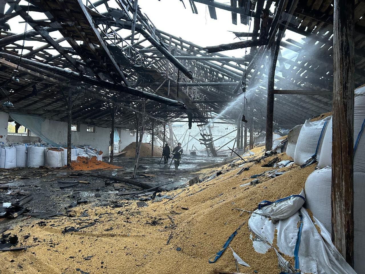 Росіяни вдарили по агропідприємству