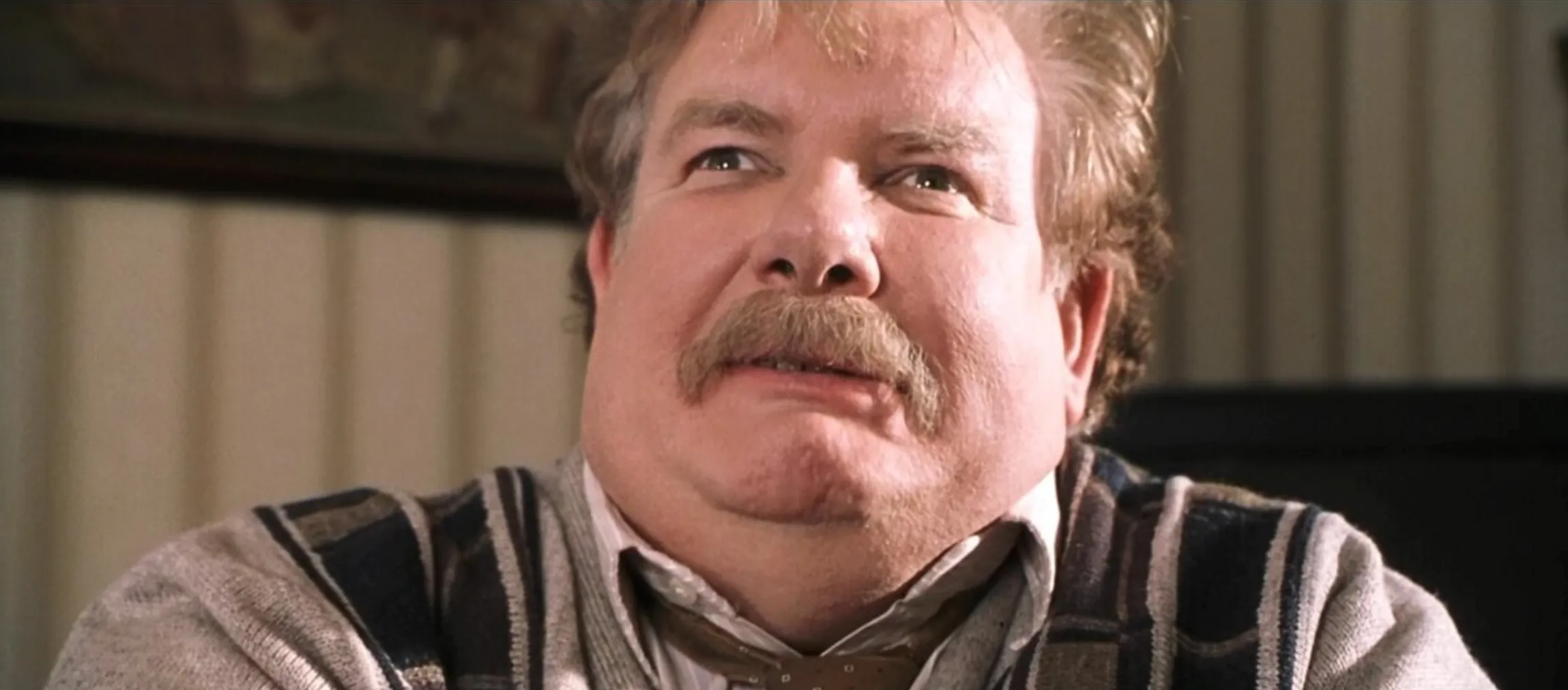 Річард Ґриффітс у ролі дядька Вернона Річард Ґриффітс у ролі дядька Вернона