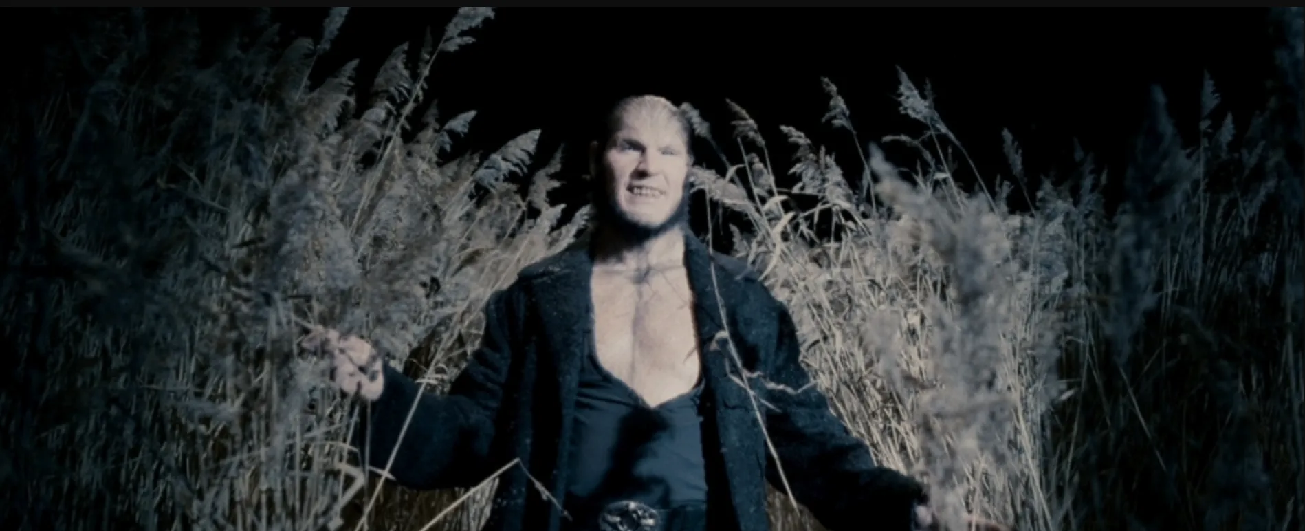 Дейв Леджено у ролі перевертня Дейв Леджено у ролі перевертня