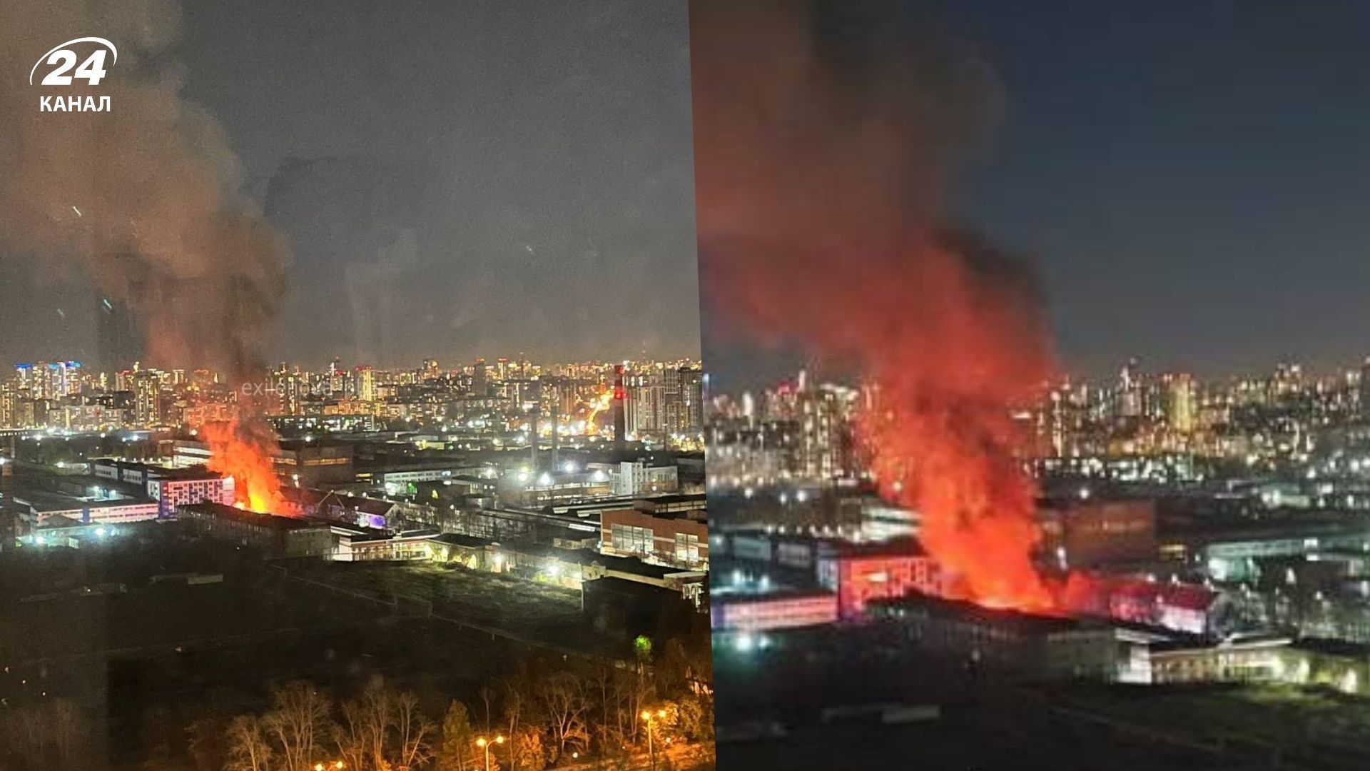 У Єкатеринбурзі сталася масштабна пожежа біля УТЗ