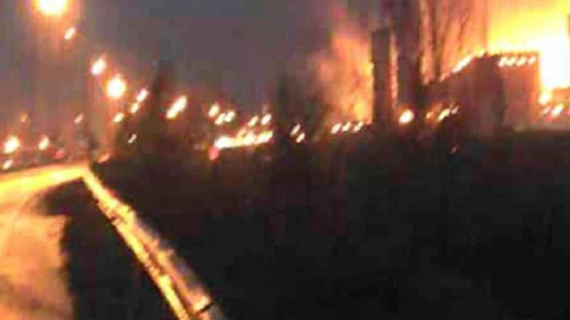 Ворог вдарив по ТЕС ДТЕК Ворог вдарив по ТЕС ДТЕК