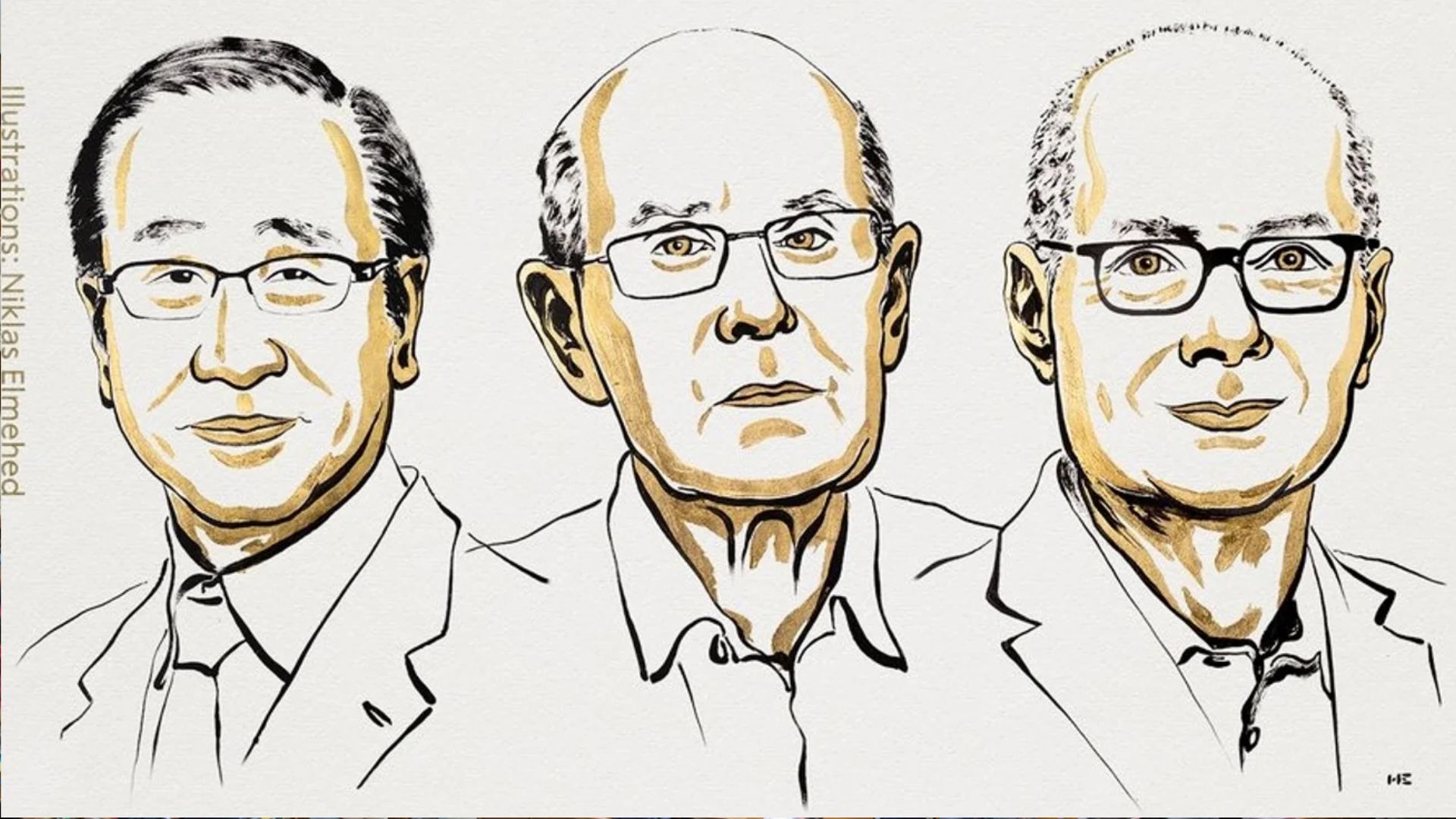 Сусуму Китагава, Ричард Робсон и Омар М. Яги Сусуму Китагава, Ричард Робсон и Омар М. Яги