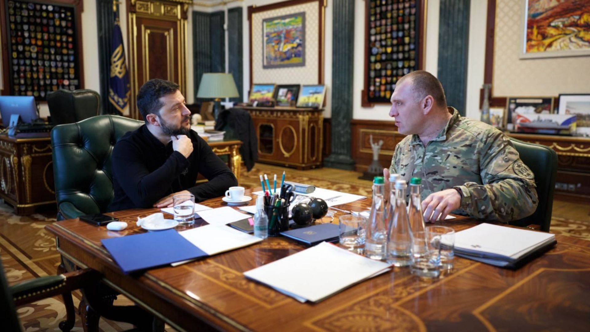 Володимир Зеленський та Василь Малюк Володимир Зеленський та Василь Малюк