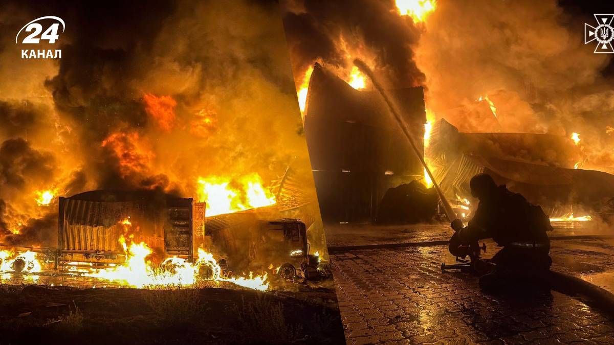 В Одеській області через атаку росіян спалахнули пожежі - 24 Канал В Одеській області через атаку росіян спалахнули пожежі - 24 Канал
