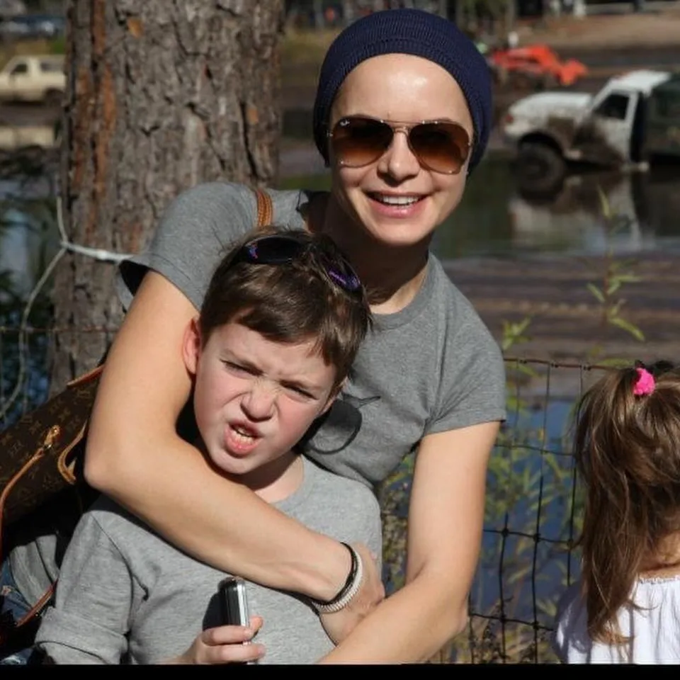 Лілія Подкопаєва з сином
