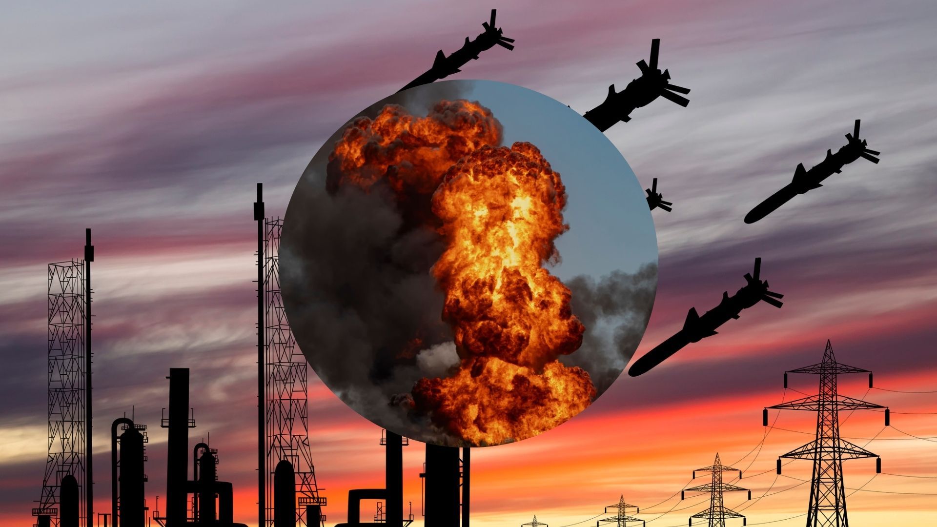 Россия атаковала теплоэлектростанции ДТЭК Россия атаковала теплоэлектростанции ДТЭК