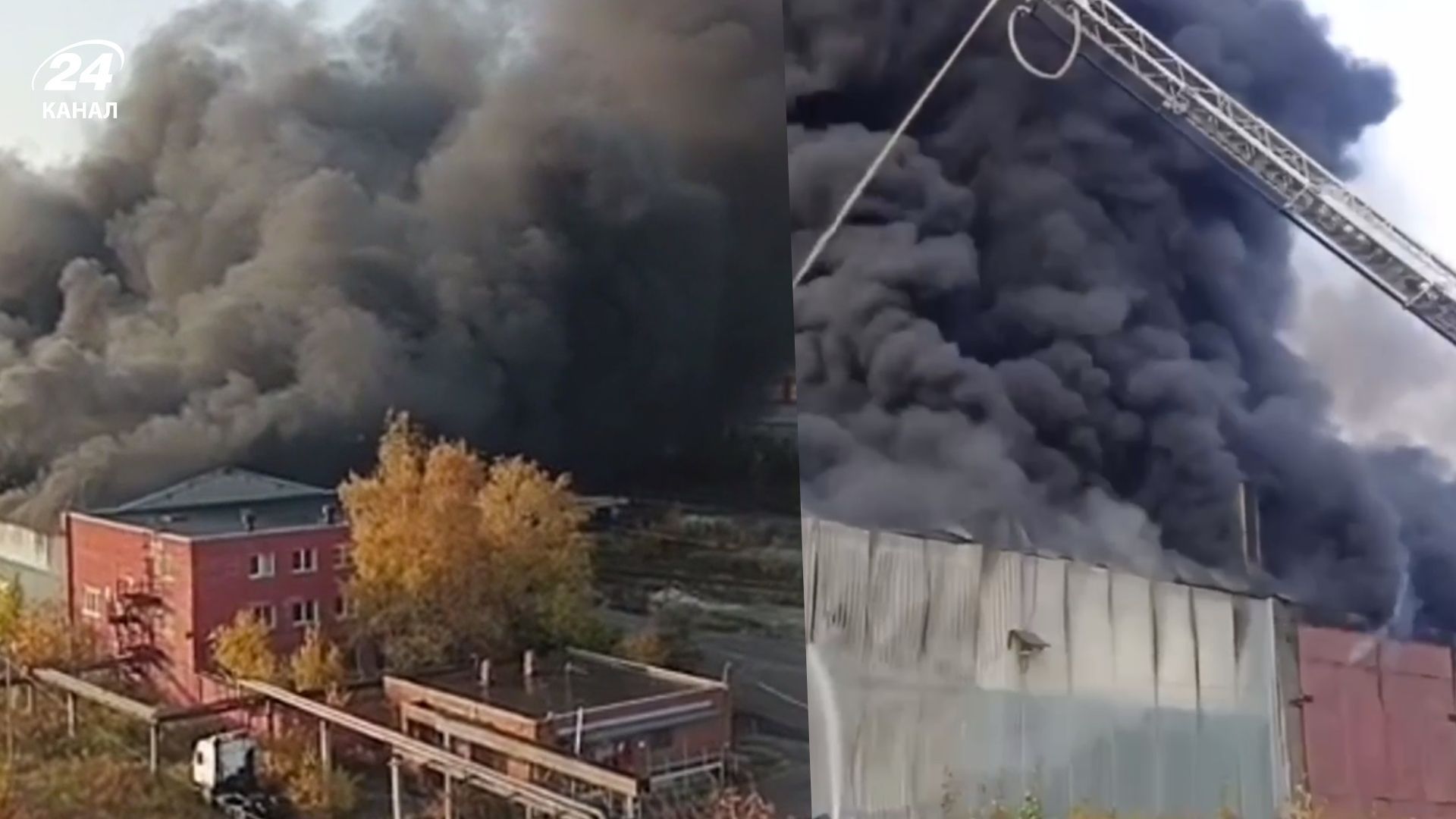 В Электростали пылал склад с пенопластом В Электростали пылал склад с пенопластом