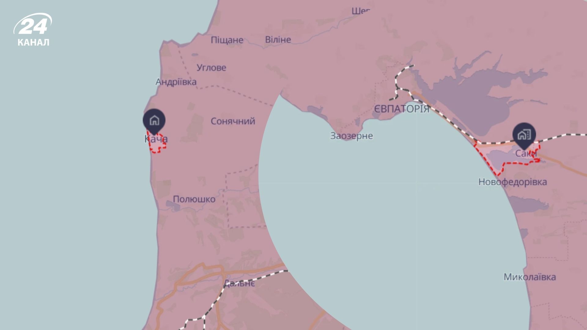 Взрывы раздавались в Крыму возле аэродромов