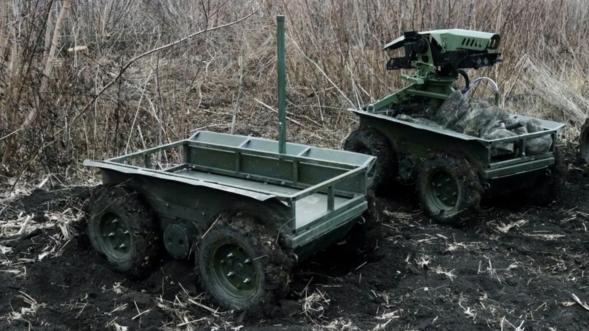 Наземні дрони ЗСУ Наземні дрони ЗСУ