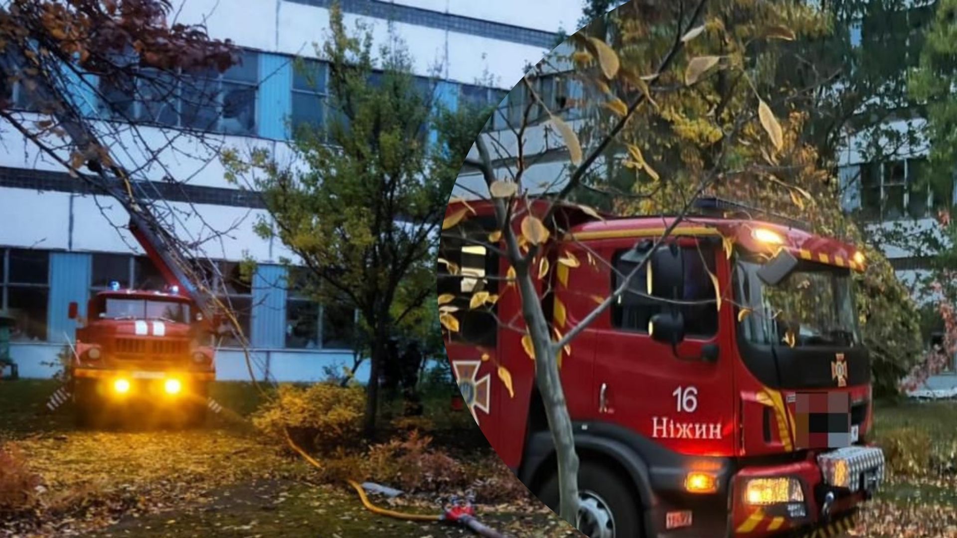 Удар по городу Нежин