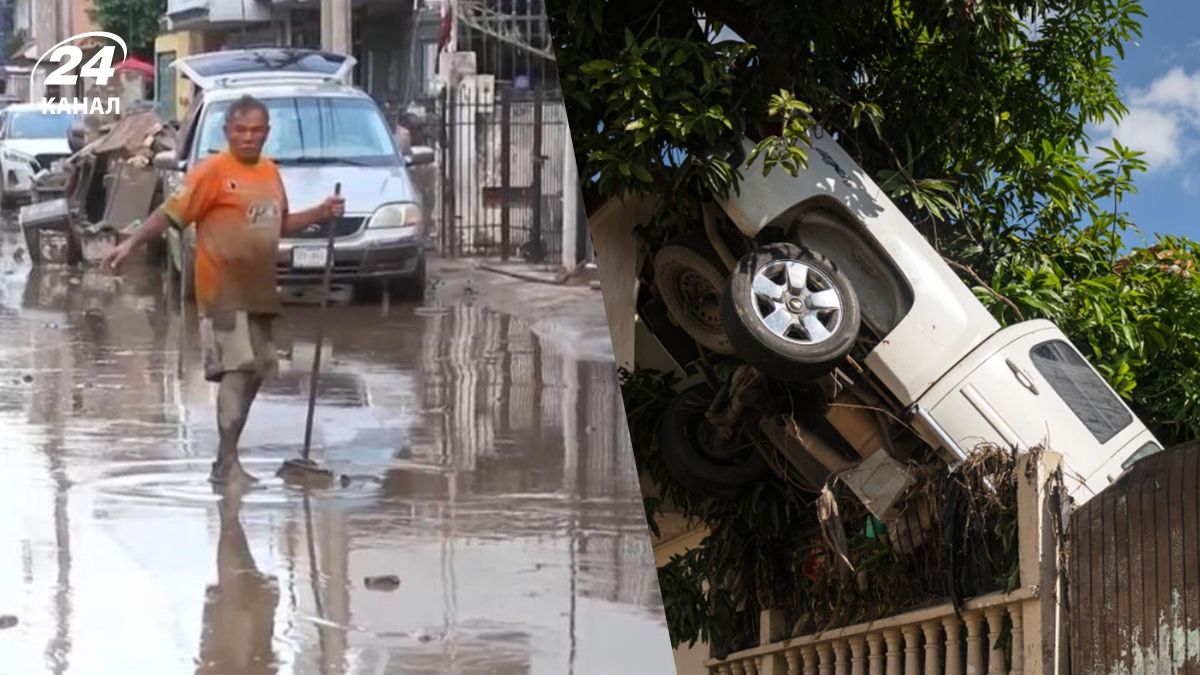 В Мексике бушуют тропические штормы