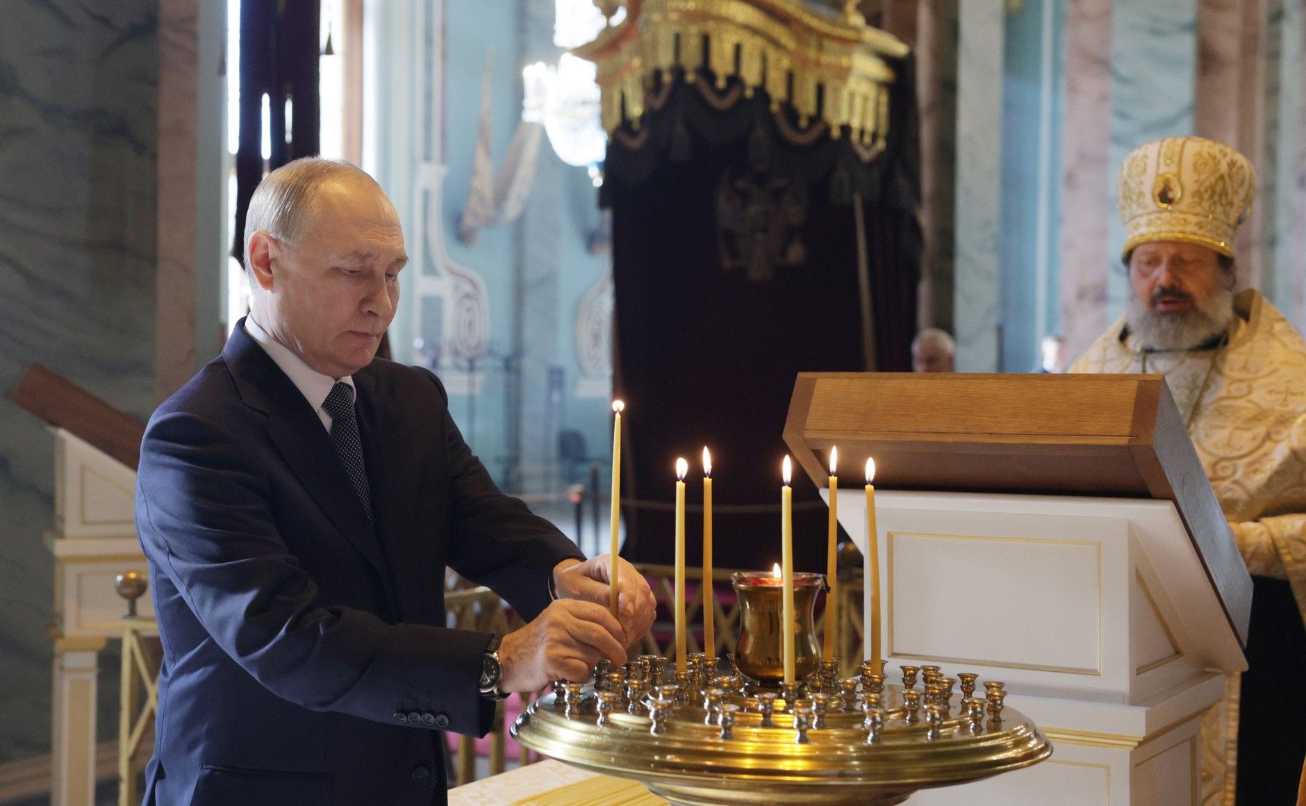 Російський диктатор Володимир Путін Російський диктатор Володимир Путін