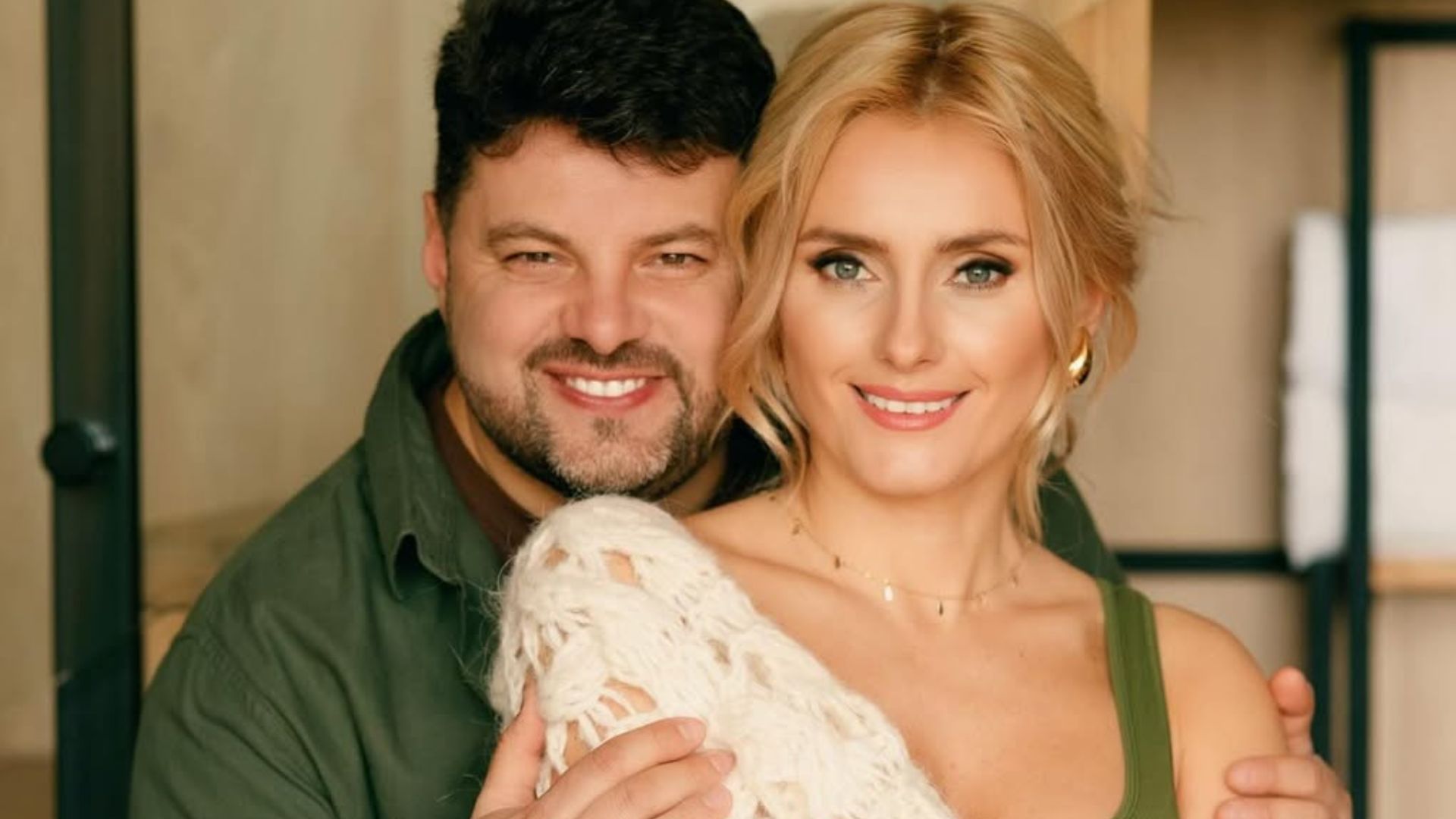 Ірина Федишин з чоловіком Ірина Федишин з чоловіком