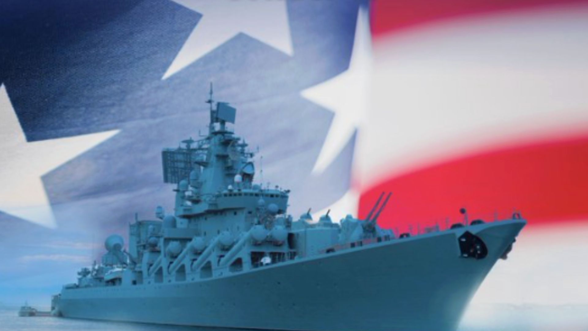 Музей ВМС США поздравил американский флот, изобразив российский крейсер на поздравительном фото Музей ВМС США поздравил американский флот, изобразив российский крейсер на поздравительном фото