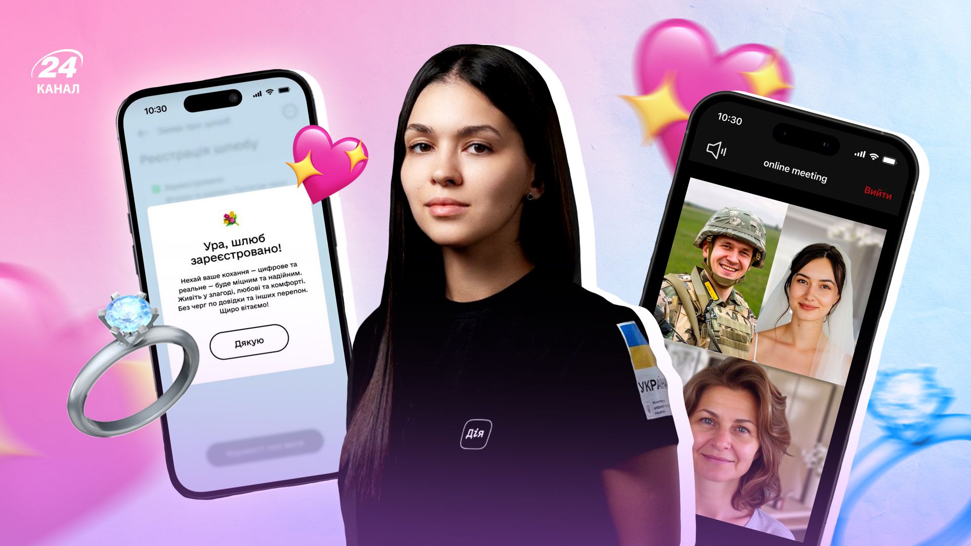 Шлюб онлайн у Дії