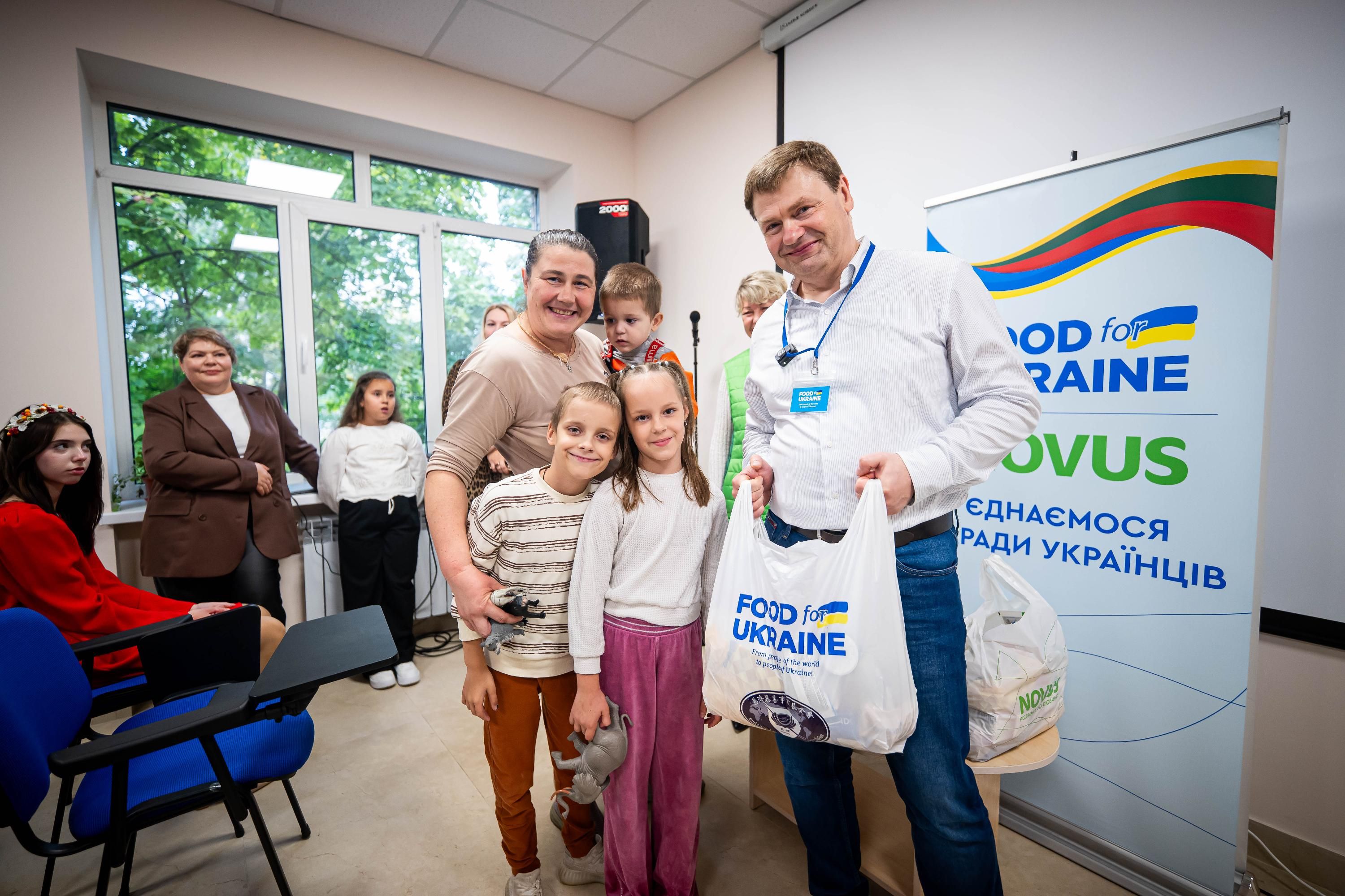 Food for Ukraine від NOVUS: литовські інвестиції, українська душа, спільна сила