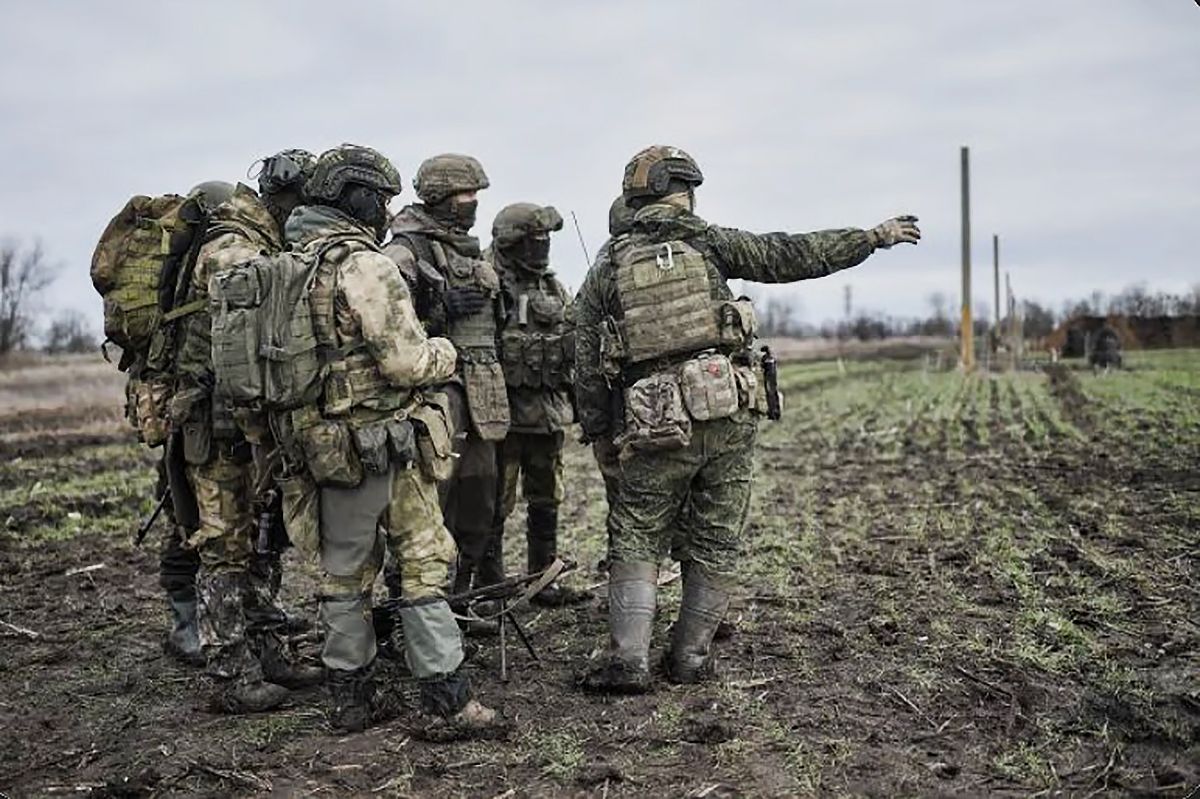 Російські окупанти на фронті Російські окупанти на фронті