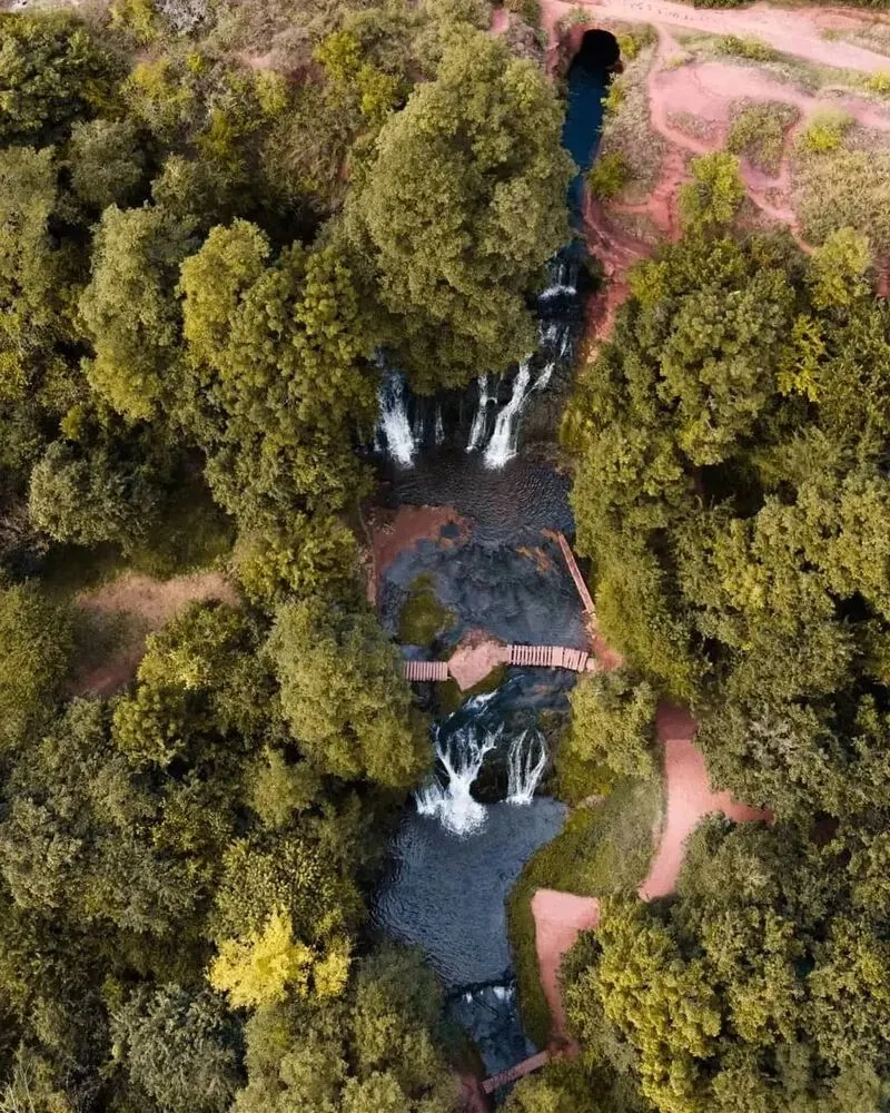 Расположение Джуринского водопада / фото zysko_serhii