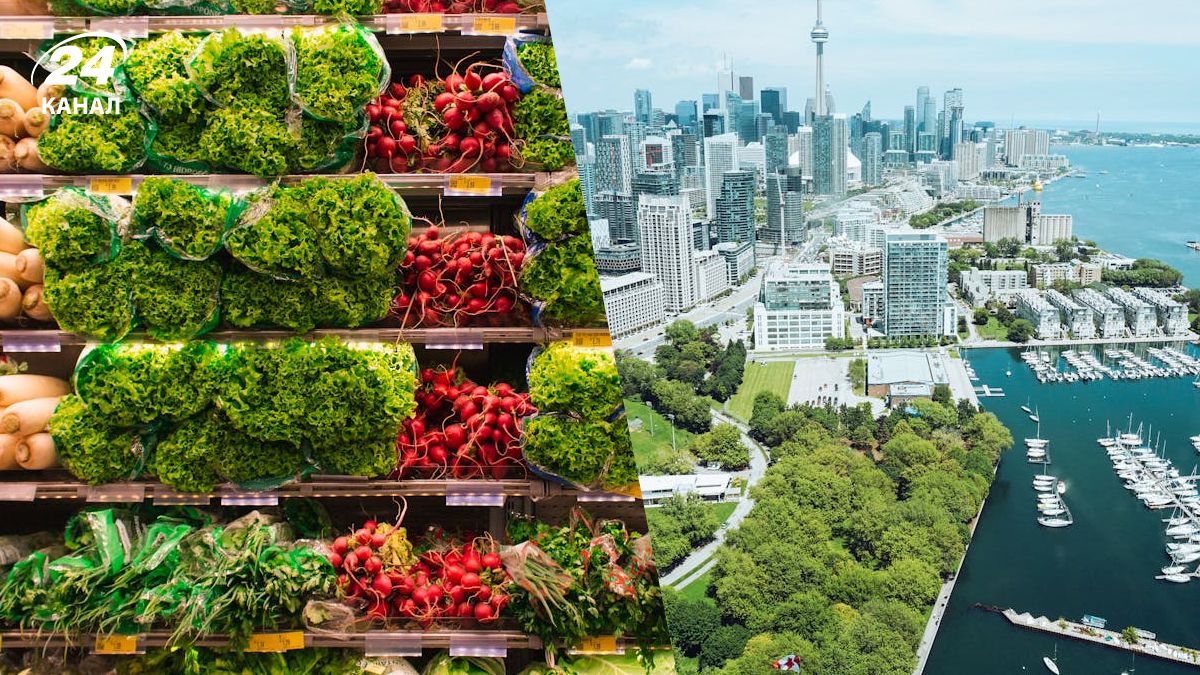 Українка показала незвичні канадські продукти