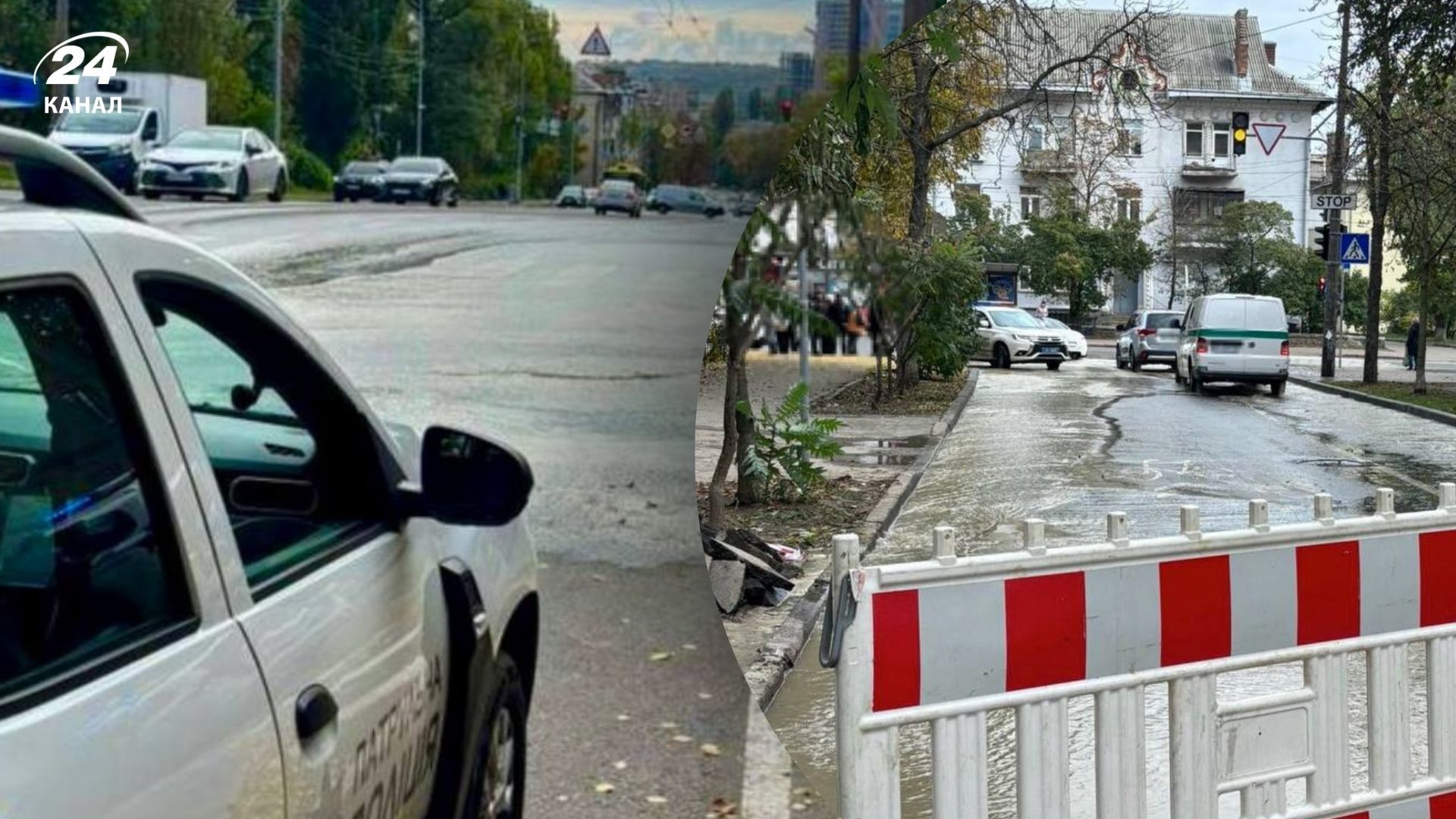 Затруднено движение транспорта в столице