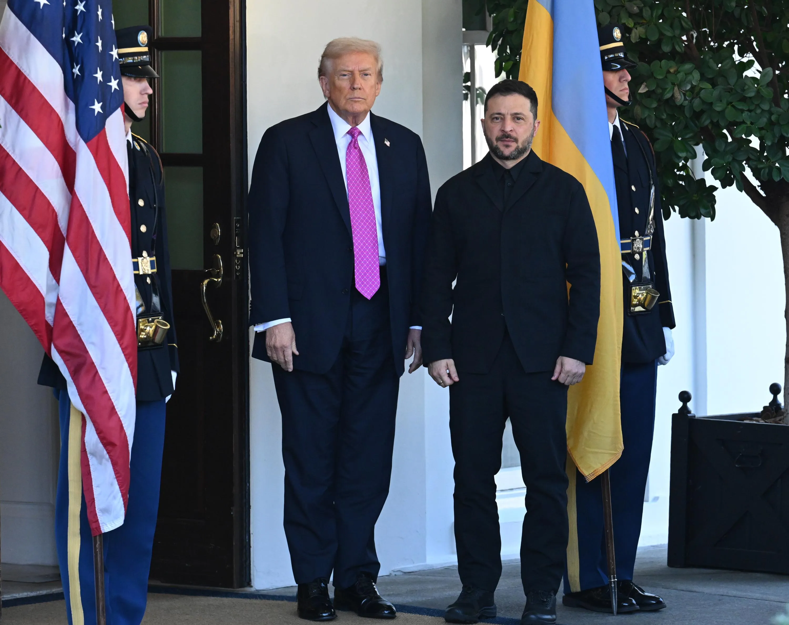 Володимир Зеленський і Дональд Трамп 