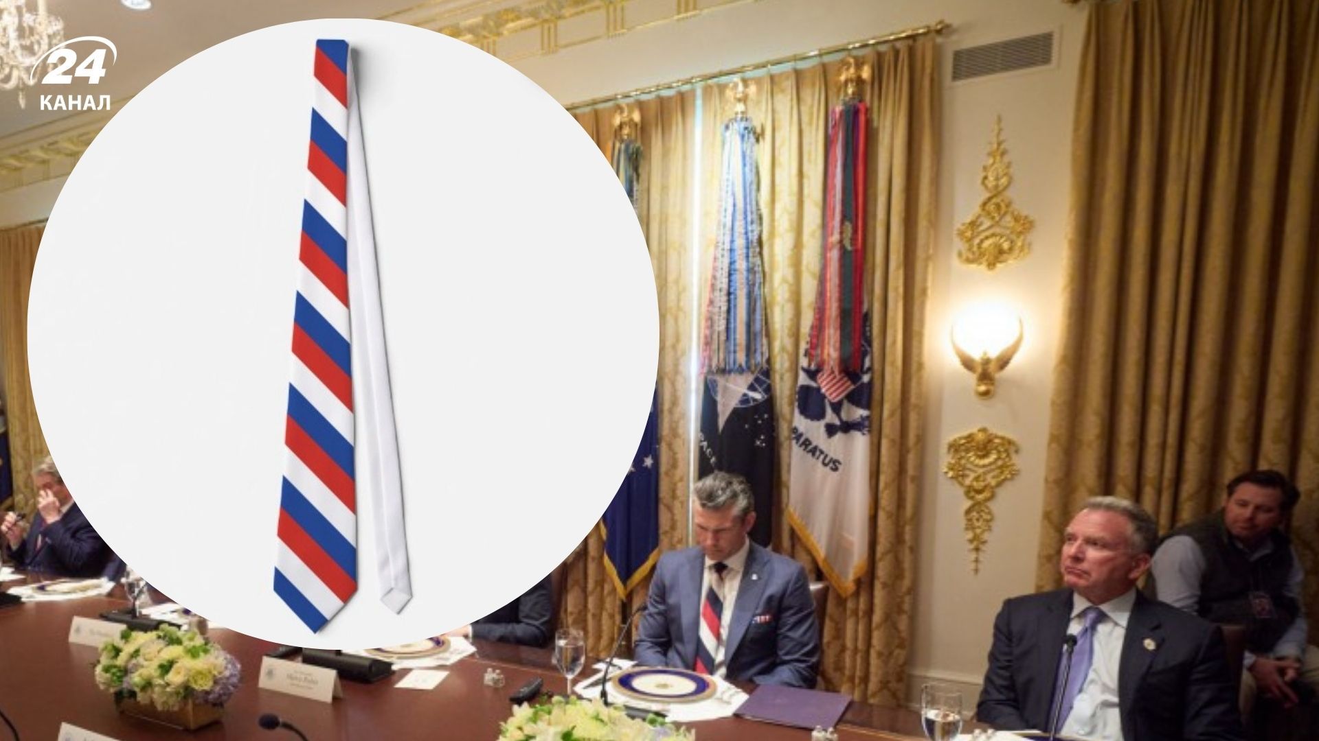 Росіяни у захваті від образа Гегсета на зустрічі із Зеленським Росіяни у захваті від образа Гегсета на зустрічі із Зеленським