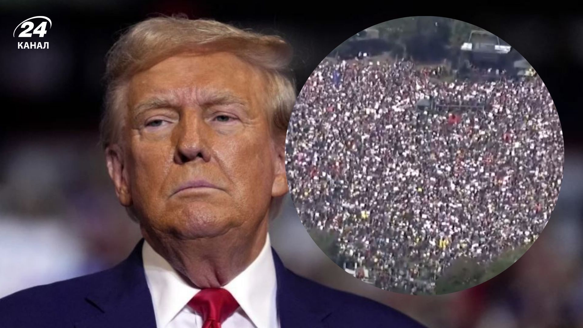 Американці вийшли на вулиці проти Трампа Американці вийшли на вулиці проти Трампа