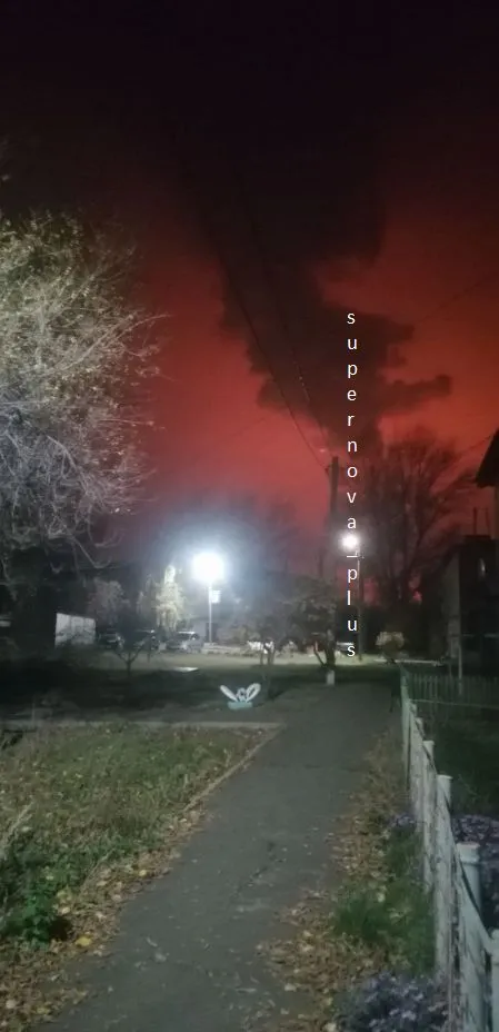 Оренбург Россия атака дроны БпЛА взрыв газзавод 19.10.2025