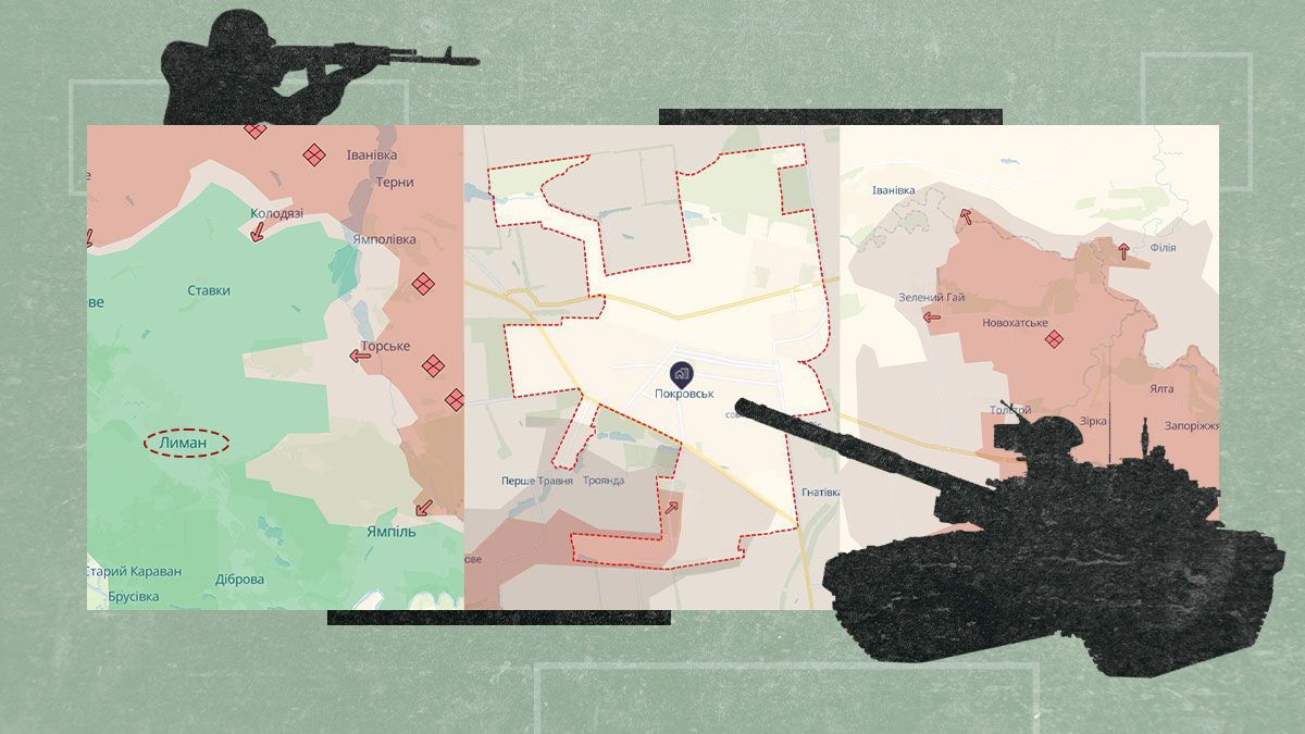 Як змінилася лінія фронту за тиждень Як змінилася лінія фронту за тиждень