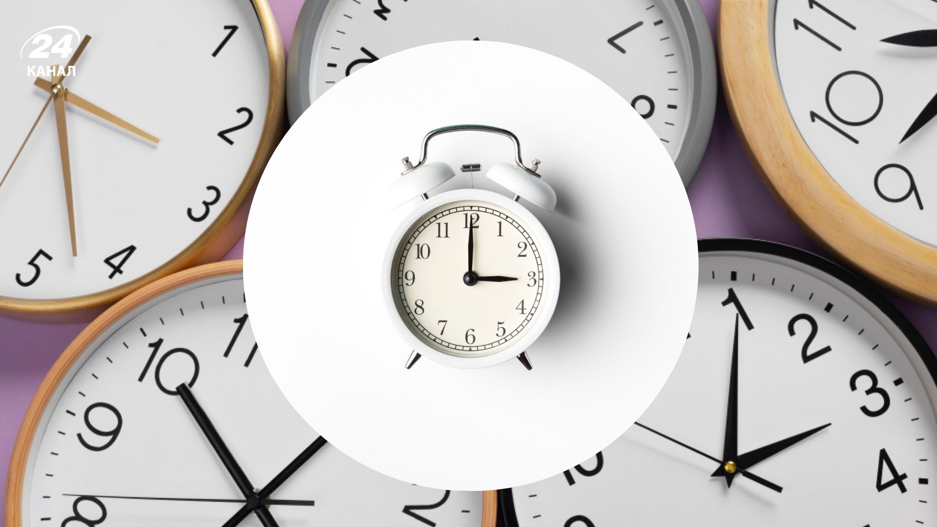 Перевод часов в Украине осенью 2025 года