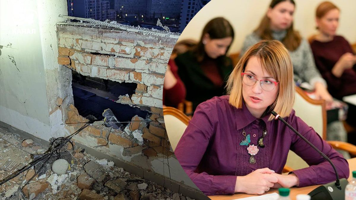 "Дети испугались": во время ночной атаки был поврежден дом Ольги Стефанишиной - 24 Канал "Дети испугались": во время ночной атаки был поврежден дом Ольги Стефанишиной - 24 Канал