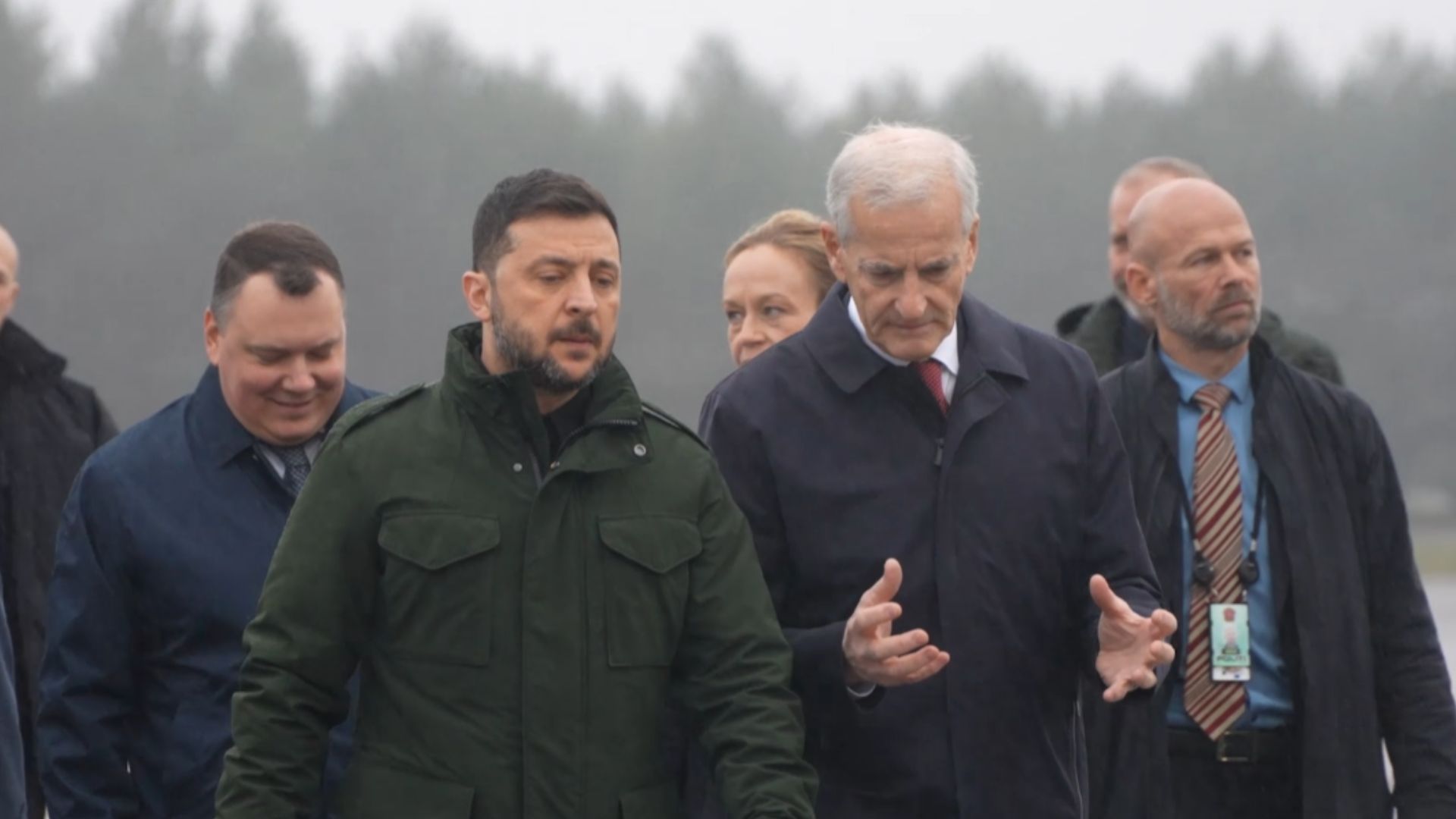 Зеленський прибув до Норвегії Зеленський прибув до Норвегії