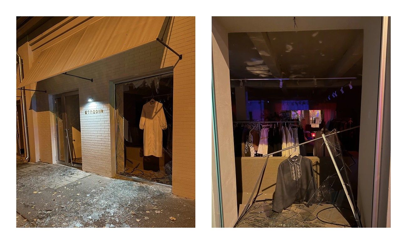 В Киеве взрывная волна задела Etnodim, Плекай и синагогу - Бизнес