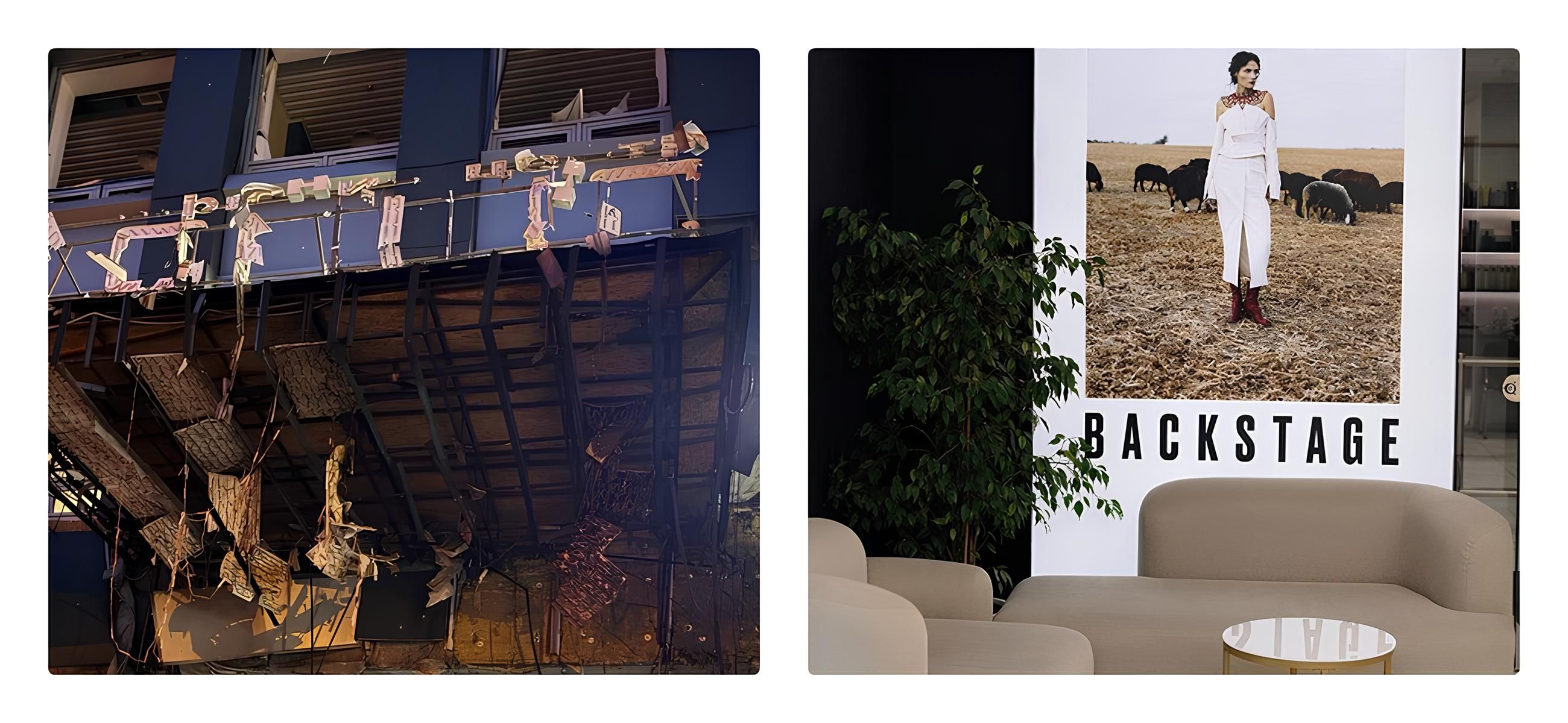 Російська атака повністю зруйнувала новий салон Backstage на Подолі - Бізнес Російська атака повністю зруйнувала новий салон Backstage на Подолі - Бізнес