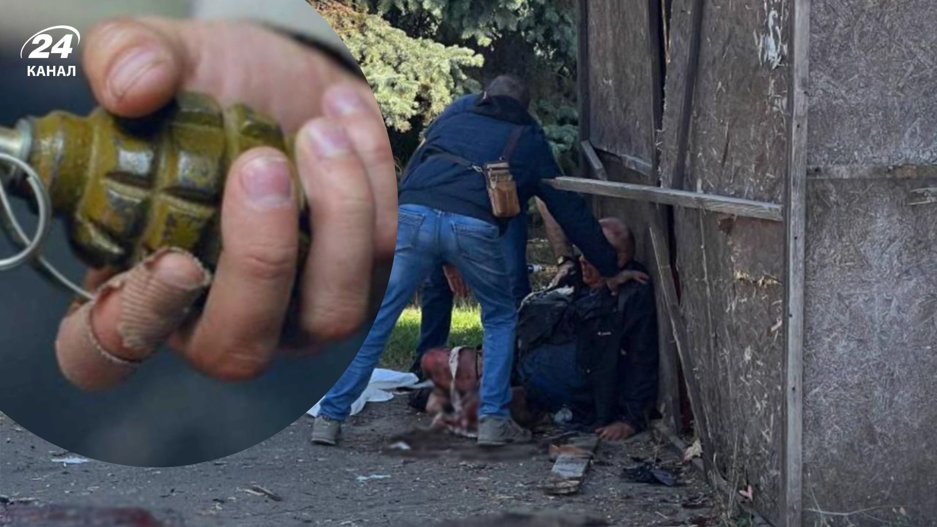 У Луганську чоловік підірвав гранату