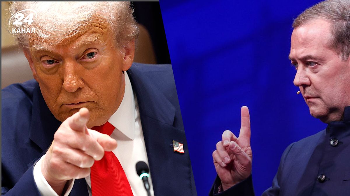 Медведев назвал Трампа врагом России и пригрозил новыми обстрелами - детали заявления - 24 Канал